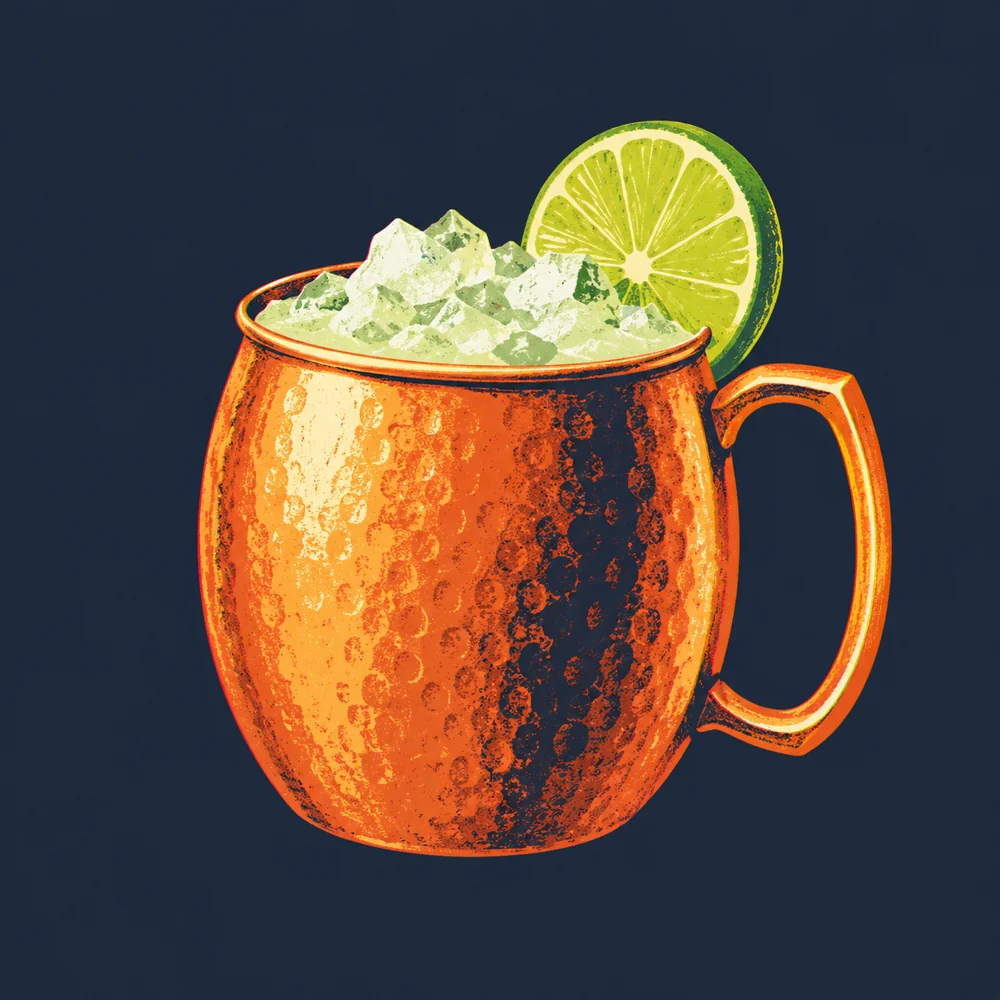 Mexican Mule: KI-generierte Illustration