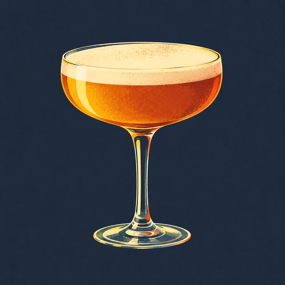 Morning Glory Fizz: KI-generierte Illustration