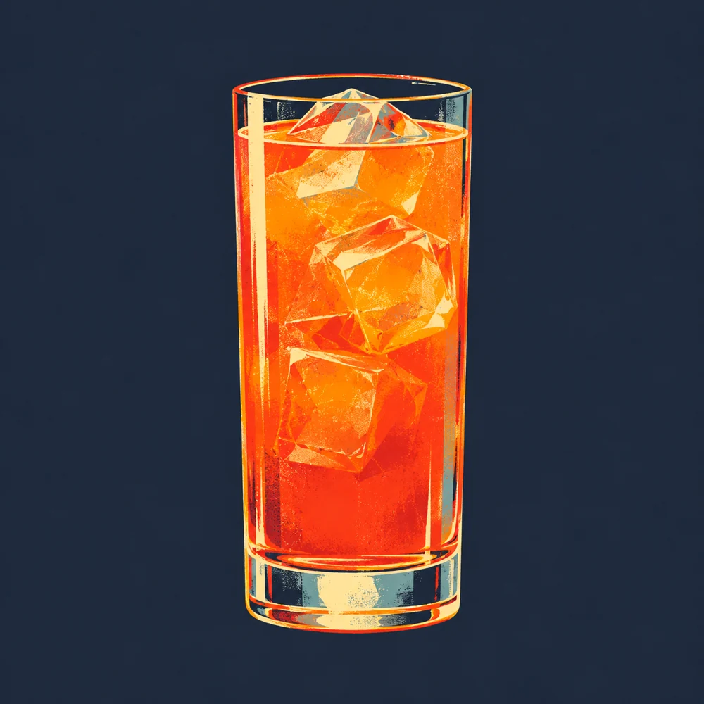 Planter's Punch: KI-generierte Illustration