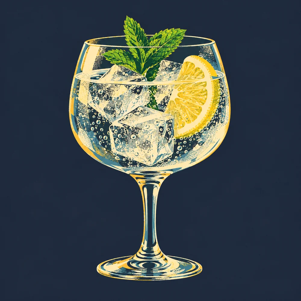 Port Tonic: KI-generierte Illustration