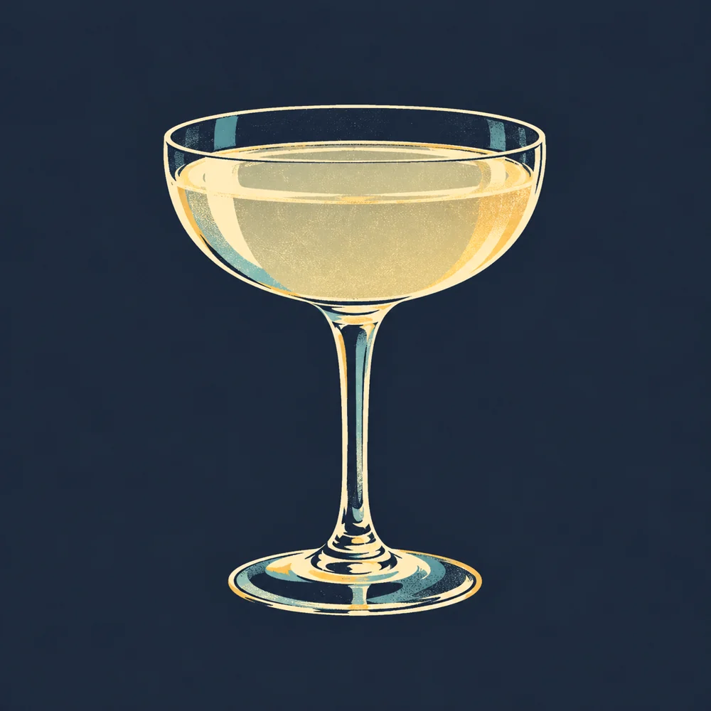 Port Wine Cobbler: KI-generierte Illustration