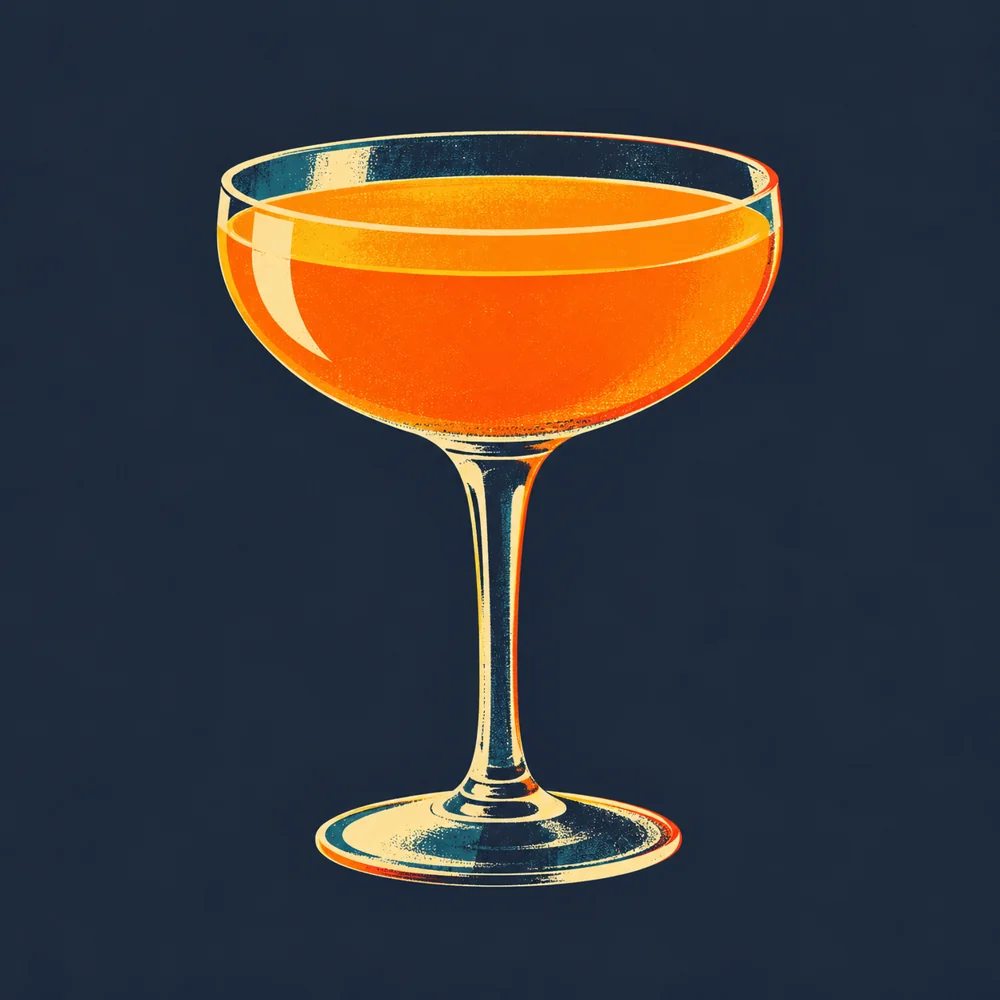 Port Wine Punch: KI-generierte Illustration