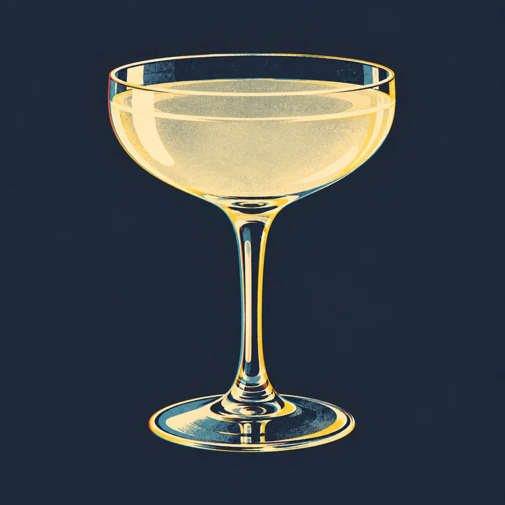 Port Wine Sangaree: KI-generierte Illustration