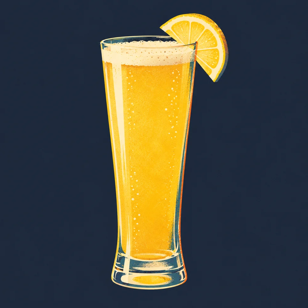 Radler: KI-generierte Illustration