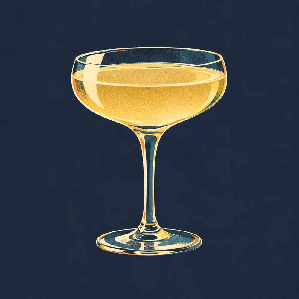 Rhine Wine Cobbler: KI-generierte Illustration