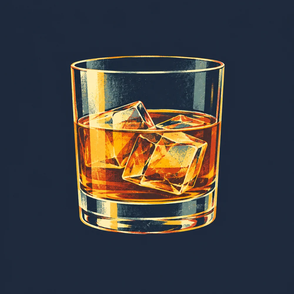 Rusty Nail: KI-generierte Illustration
