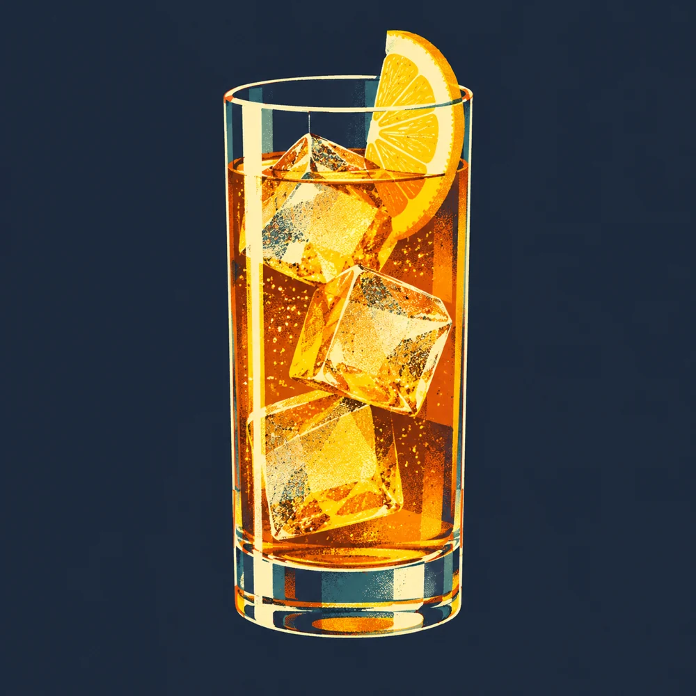 Scotch and Soda: KI-generierte Illustration