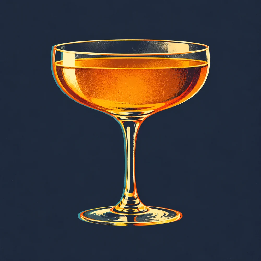 Scotch Whisky Fizz: KI-generierte Illustration