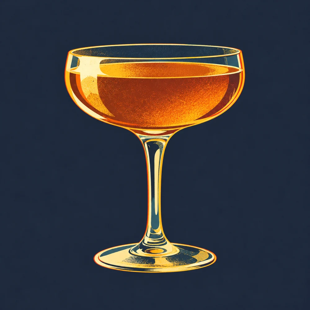 Sherry Wine Egg Nogg: KI-generierte Illustration