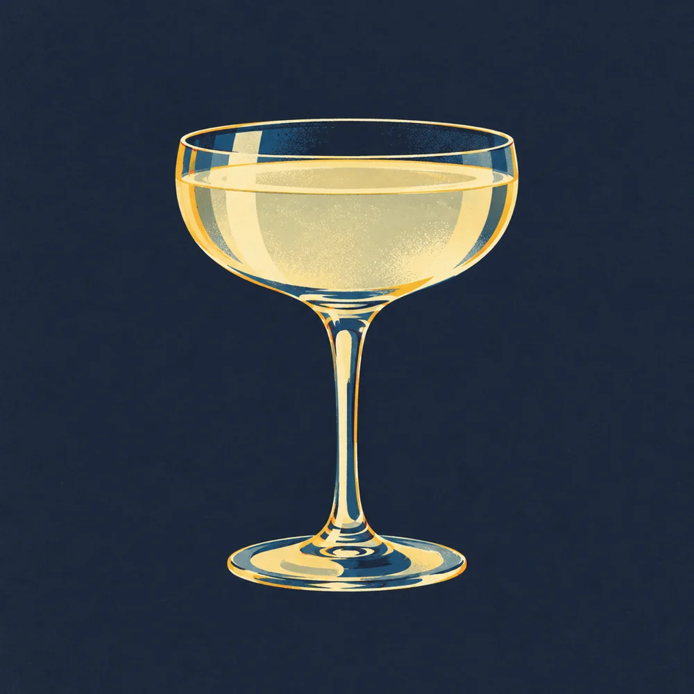 Soda Cocktail: KI-generierte Illustration