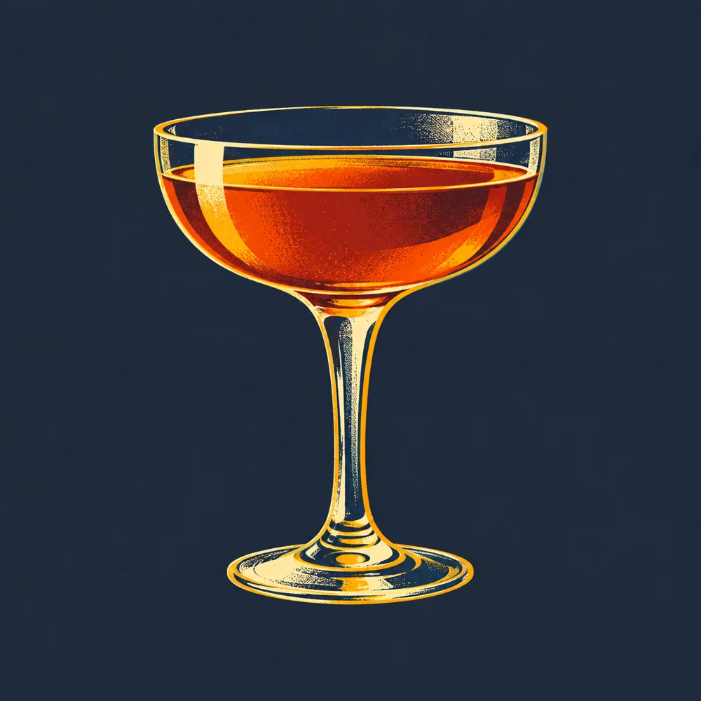 St. Croix Rum Punch: KI-generierte Illustration