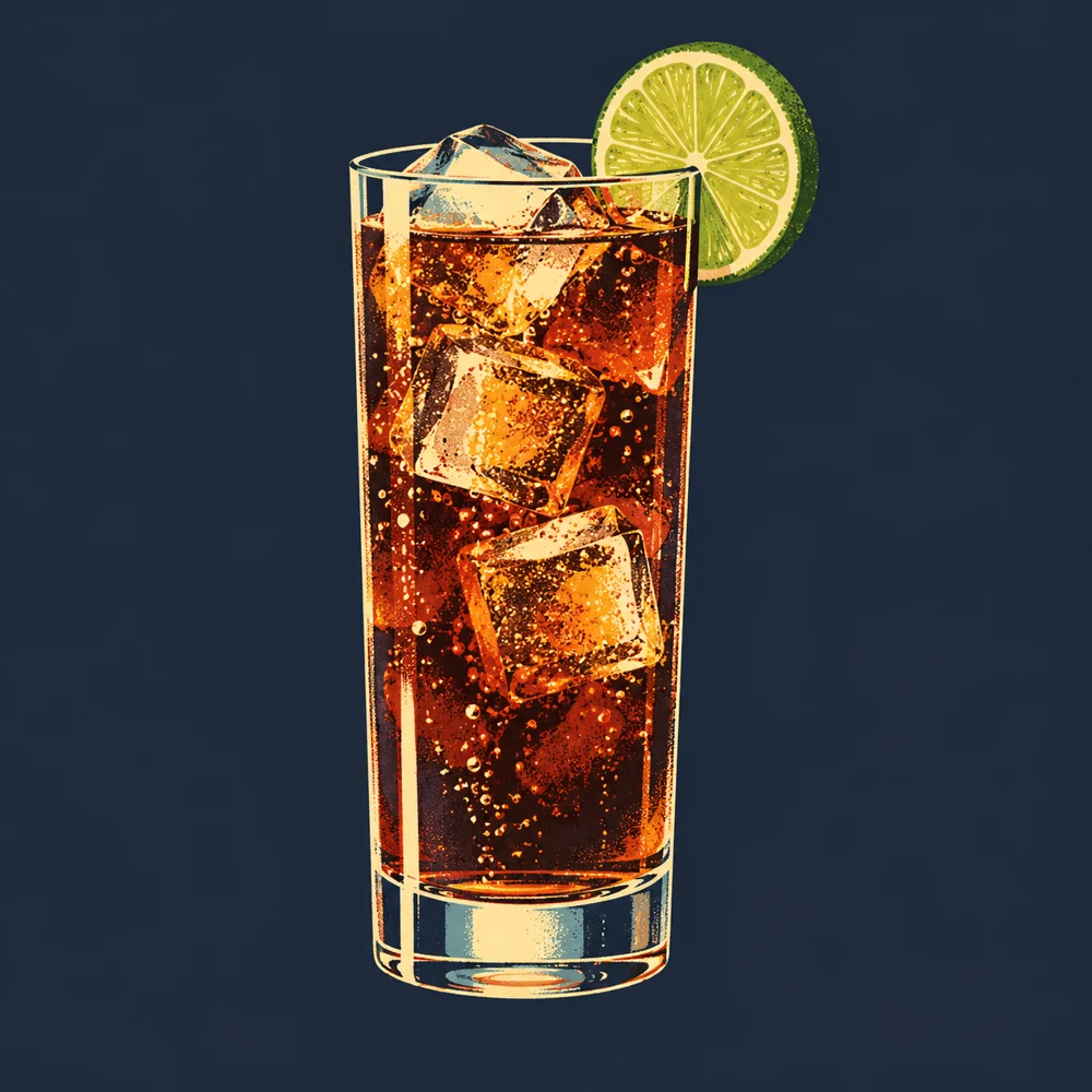 Virgin Cuba Libre: KI-generierte Illustration