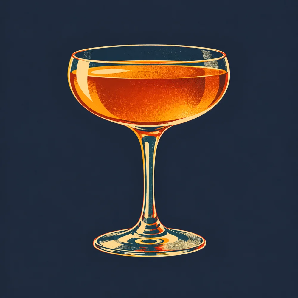 Whiskey Fizz: KI-generierte Illustration
