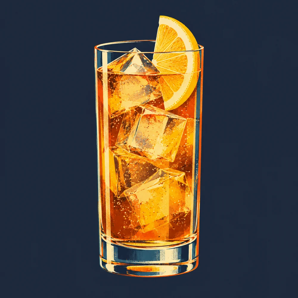 Whisky Ginger: KI-generierte Illustration