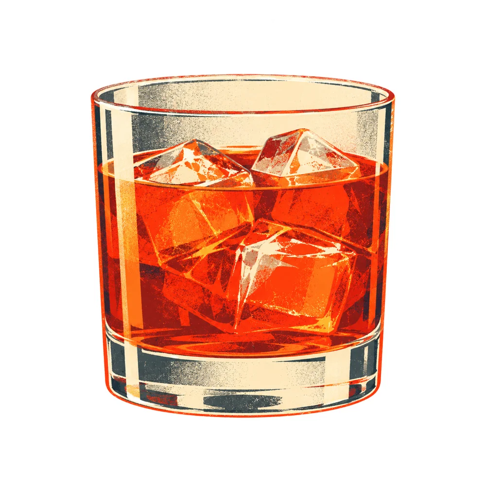Americano: KI-generierte Illustration