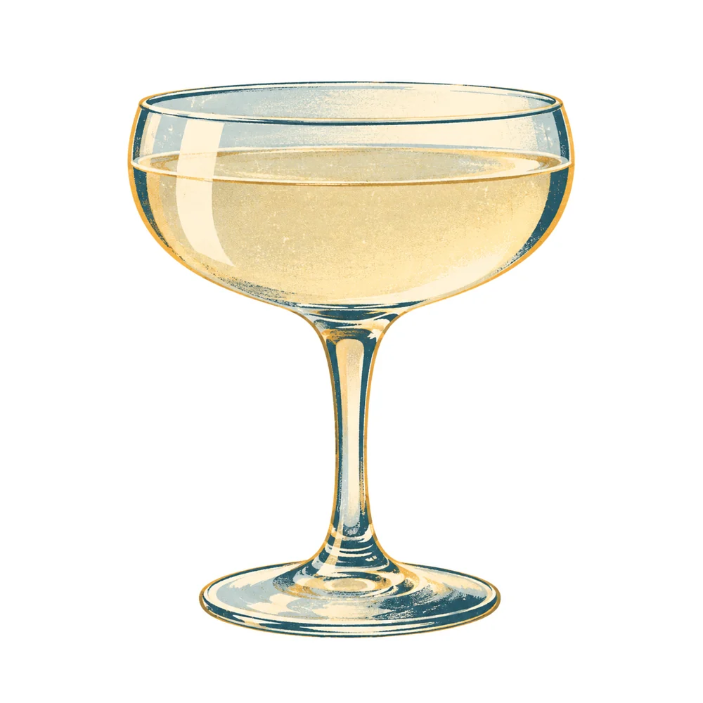 Bamboo Cocktail: KI-generierte Illustration