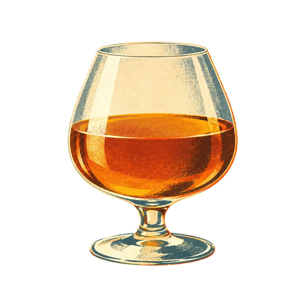 Brandy and Soda: KI-generierte Illustration
