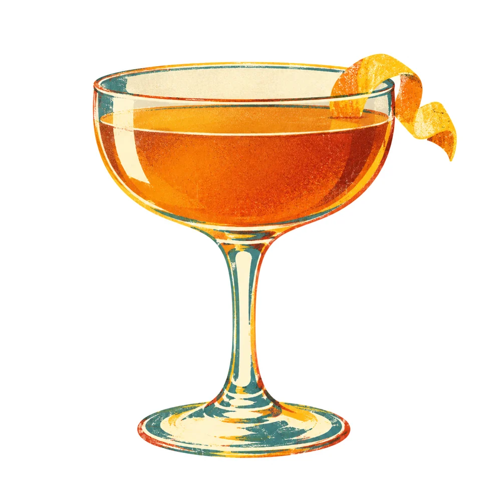 Brandy Sour: KI-generierte Illustration