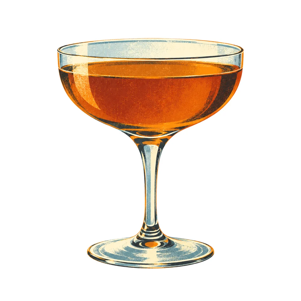 Brandy Toddy: KI-generierte Illustration