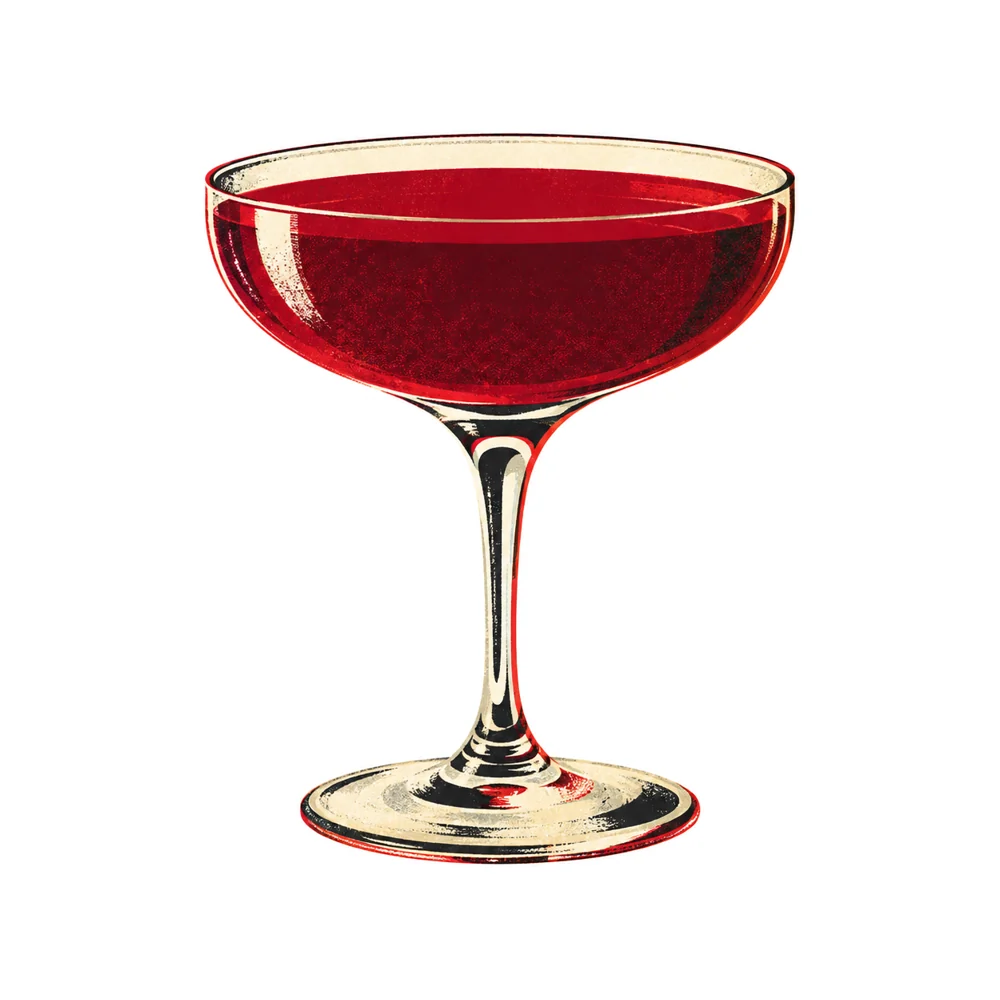 California Sherry Cobbler: KI-generierte Illustration