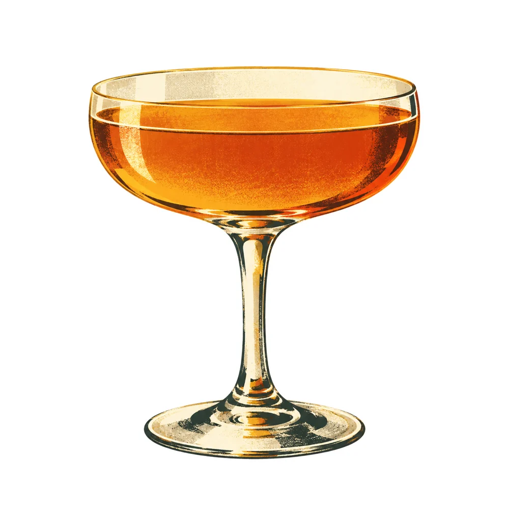 Cold Whiskey Sling: KI-generierte Illustration