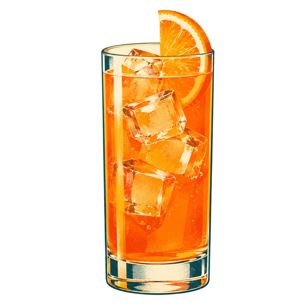 Harvey Wallbanger: KI-generierte Illustration