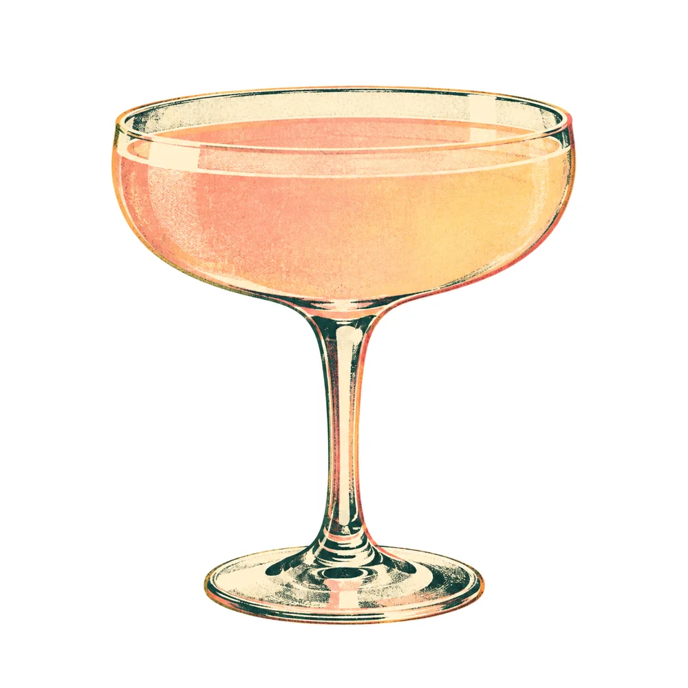 Hemingway Daiquiri: KI-generierte Illustration