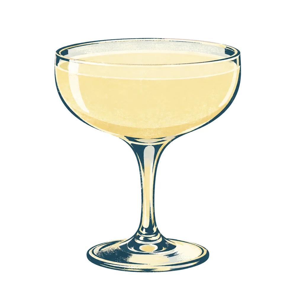 Holland Gin Fizz: KI-generierte Illustration