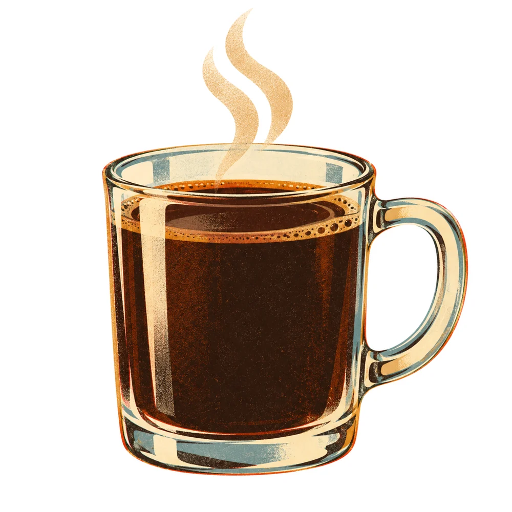 Irish Coffee: KI-generierte Illustration
