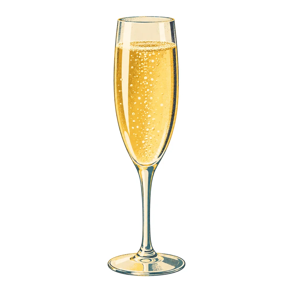 Kir Royal: KI-generierte Illustration