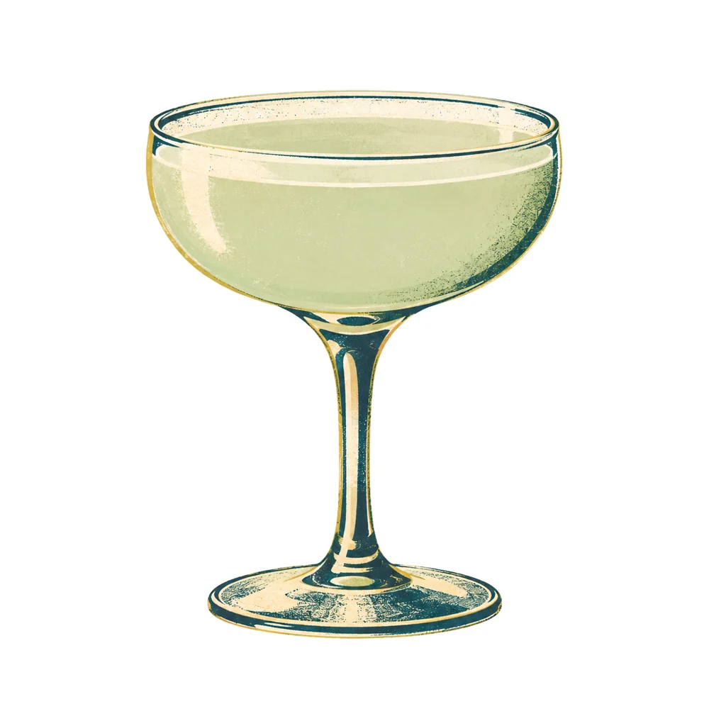 Kirschwasser Punch: KI-generierte Illustration
