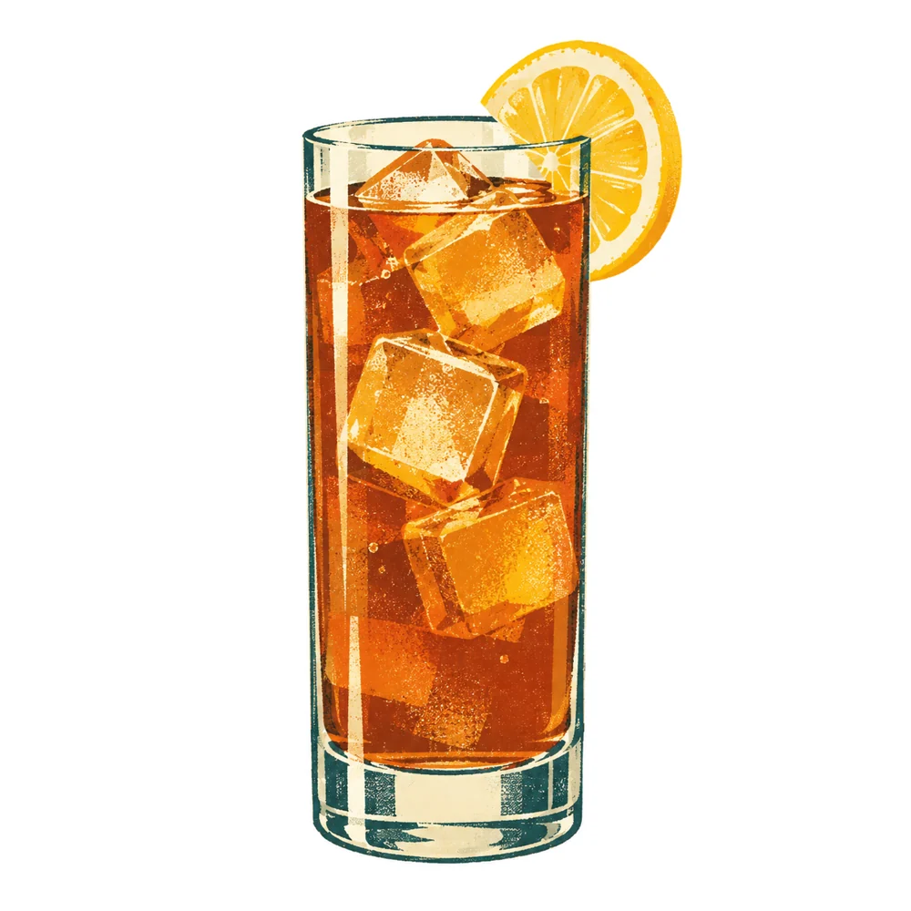 Long Island Iced Tea: KI-generierte Illustration