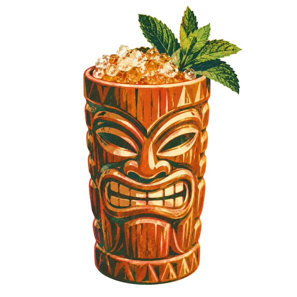 Mai Tai: KI-generierte Illustration