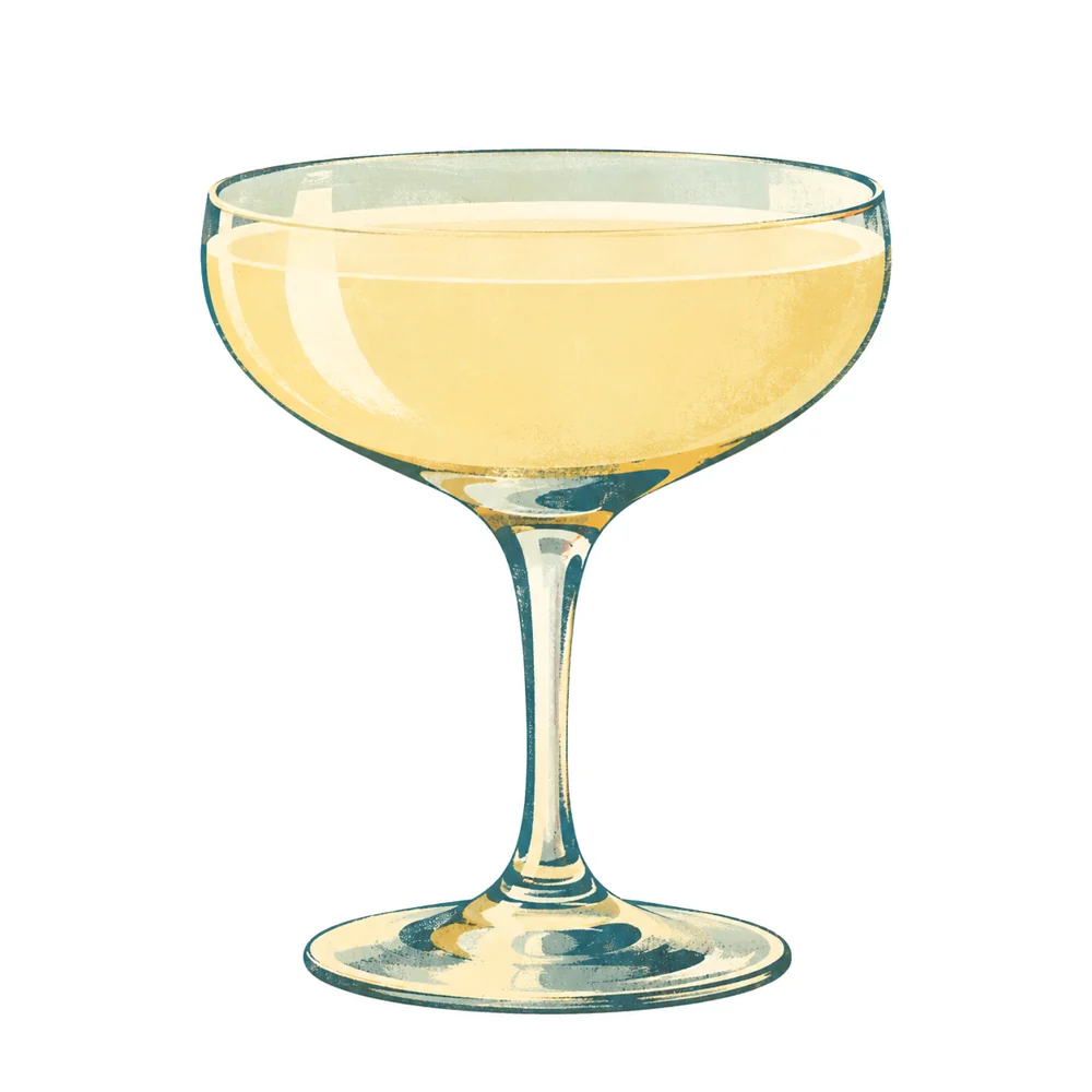 Medford Rum Sour: KI-generierte Illustration