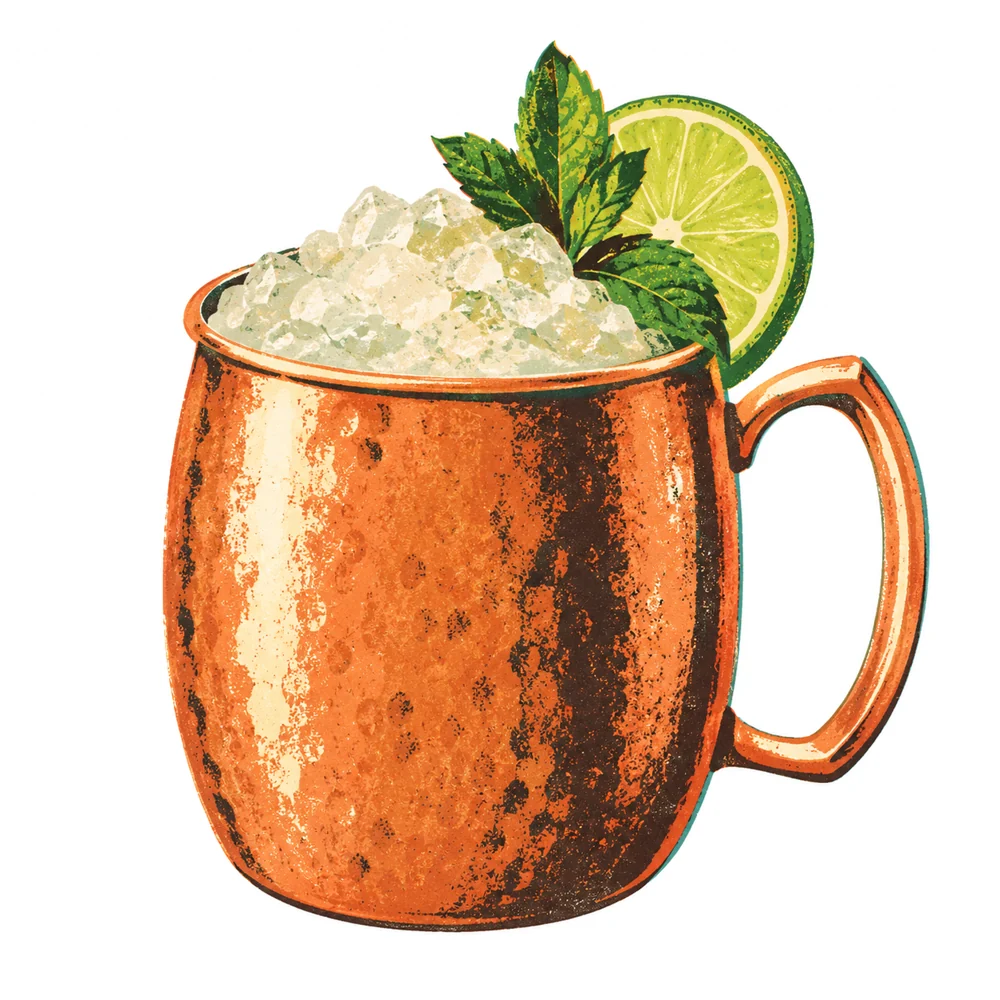 Moscow Mule: KI-generierte Illustration
