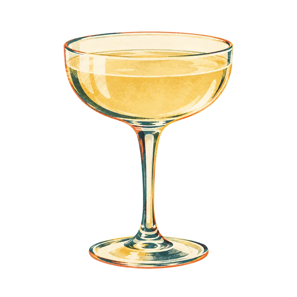 Port Wine Sangaree: KI-generierte Illustration