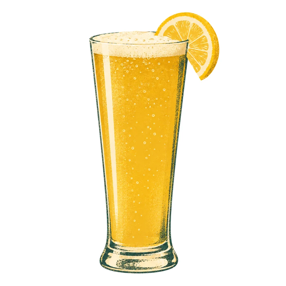 Radler: KI-generierte Illustration