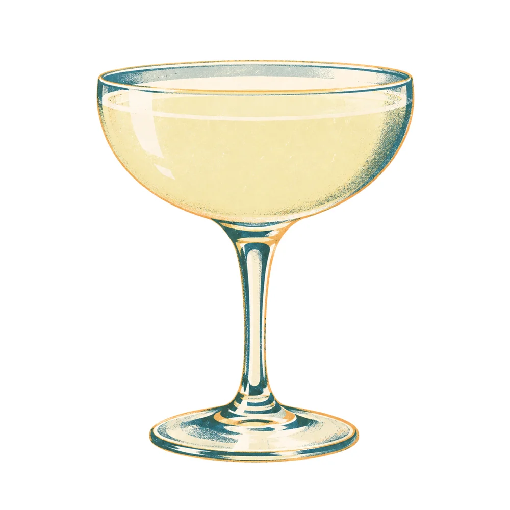 Rum Fizz: KI-generierte Illustration