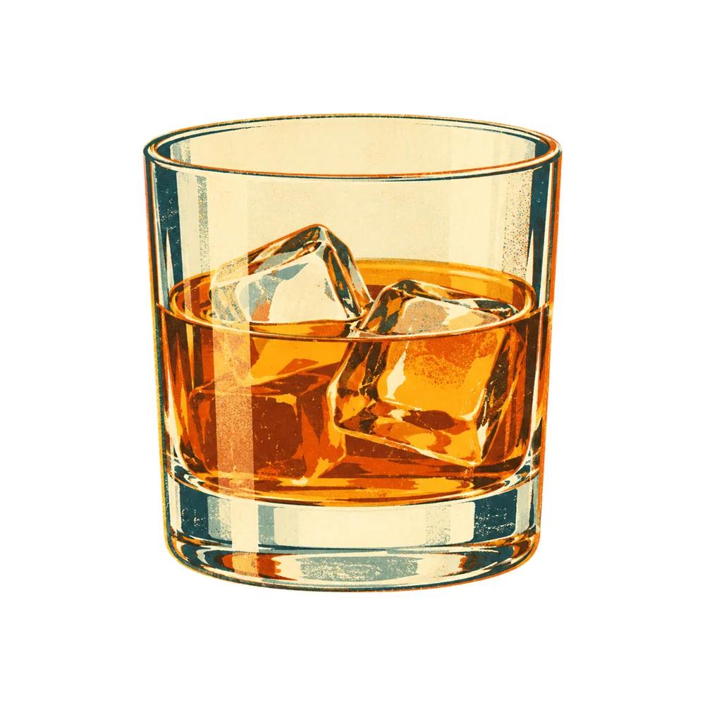 Rusty Nail: KI-generierte Illustration