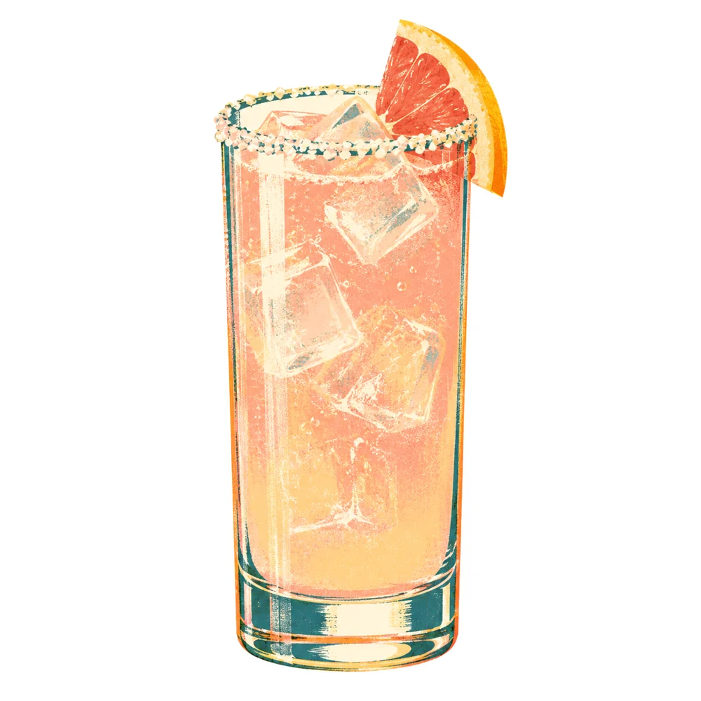 Salty Dog: KI-generierte Illustration