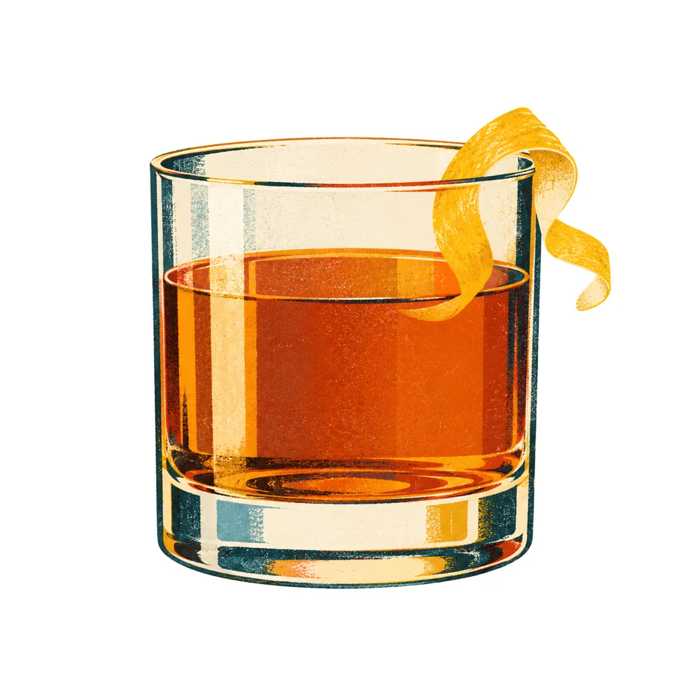 Sazerac: KI-generierte Illustration
