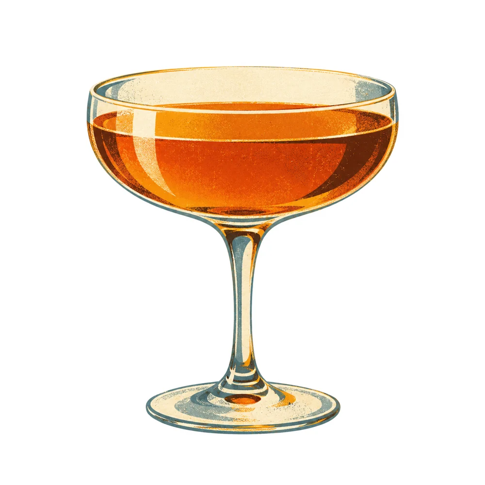 Scotch Whisky Fizz: KI-generierte Illustration