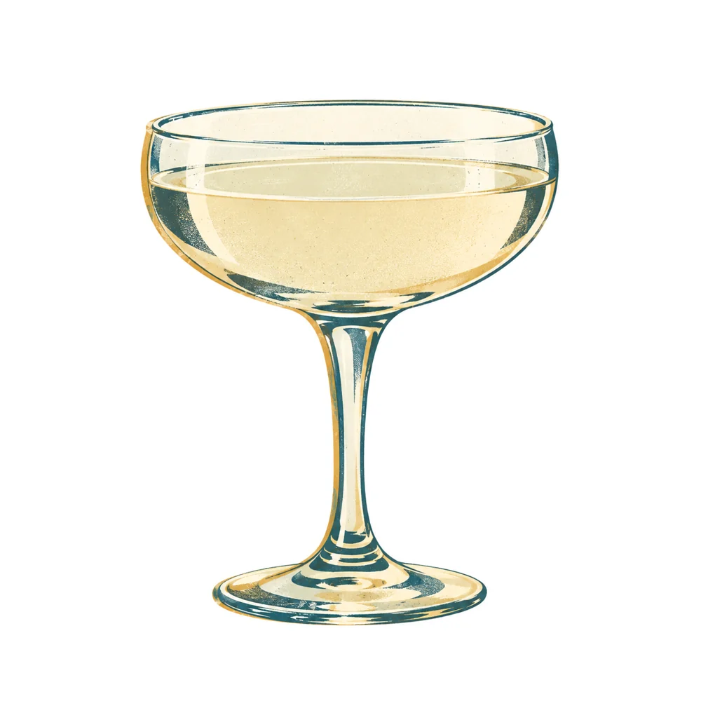 Soda Cocktail: KI-generierte Illustration