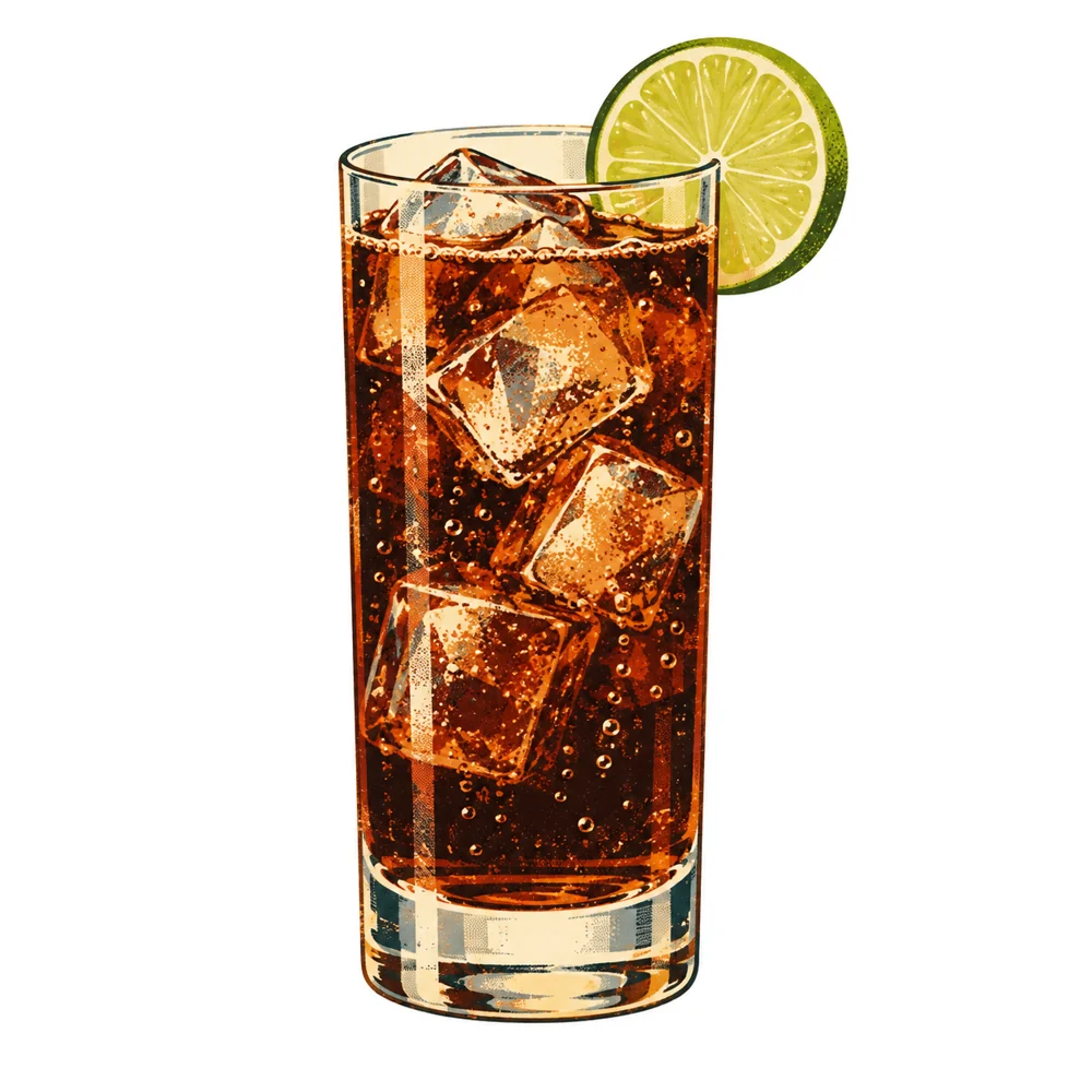 Virgin Cuba Libre: KI-generierte Illustration