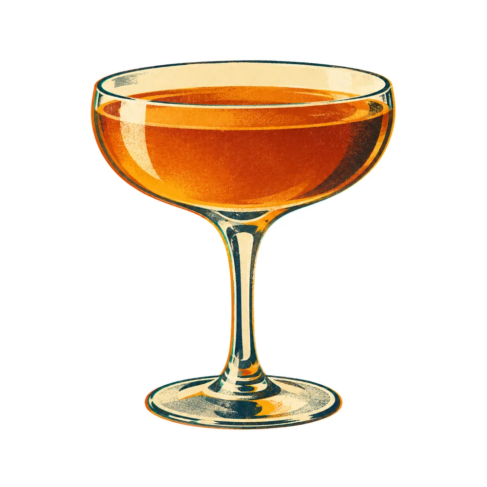 Whiskey Cocktail: KI-generierte Illustration