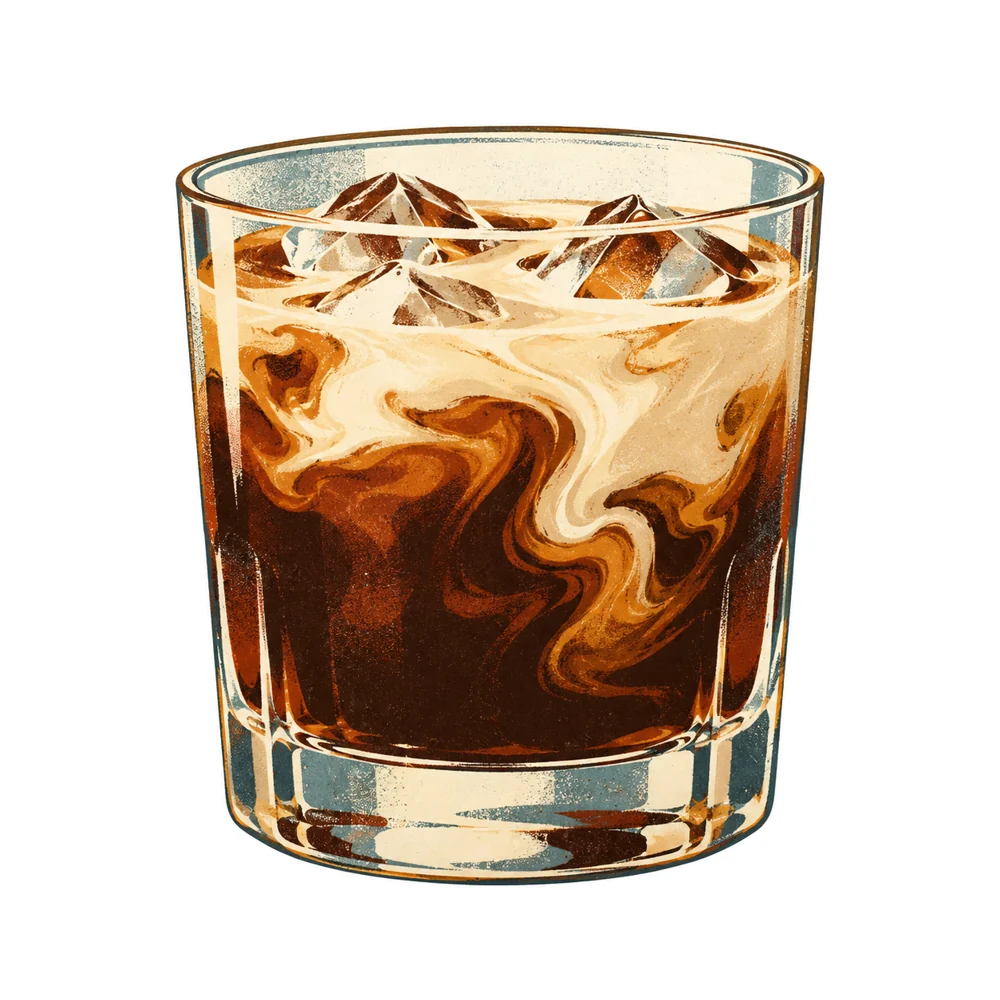 White Russian: KI-generierte Illustration