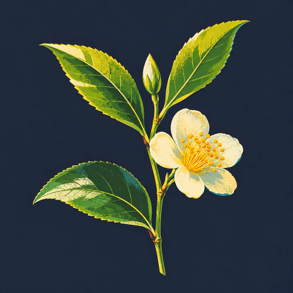 Teepflanze (Camellia sinensis)